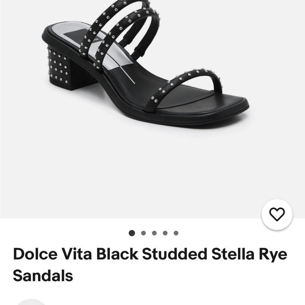 Dolce Vita Black Heels